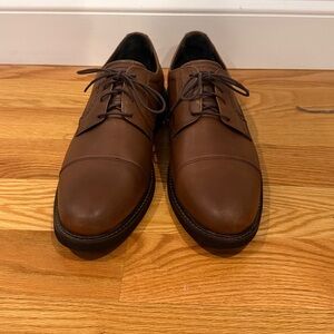 Men's Brown Leather Dress Shoes